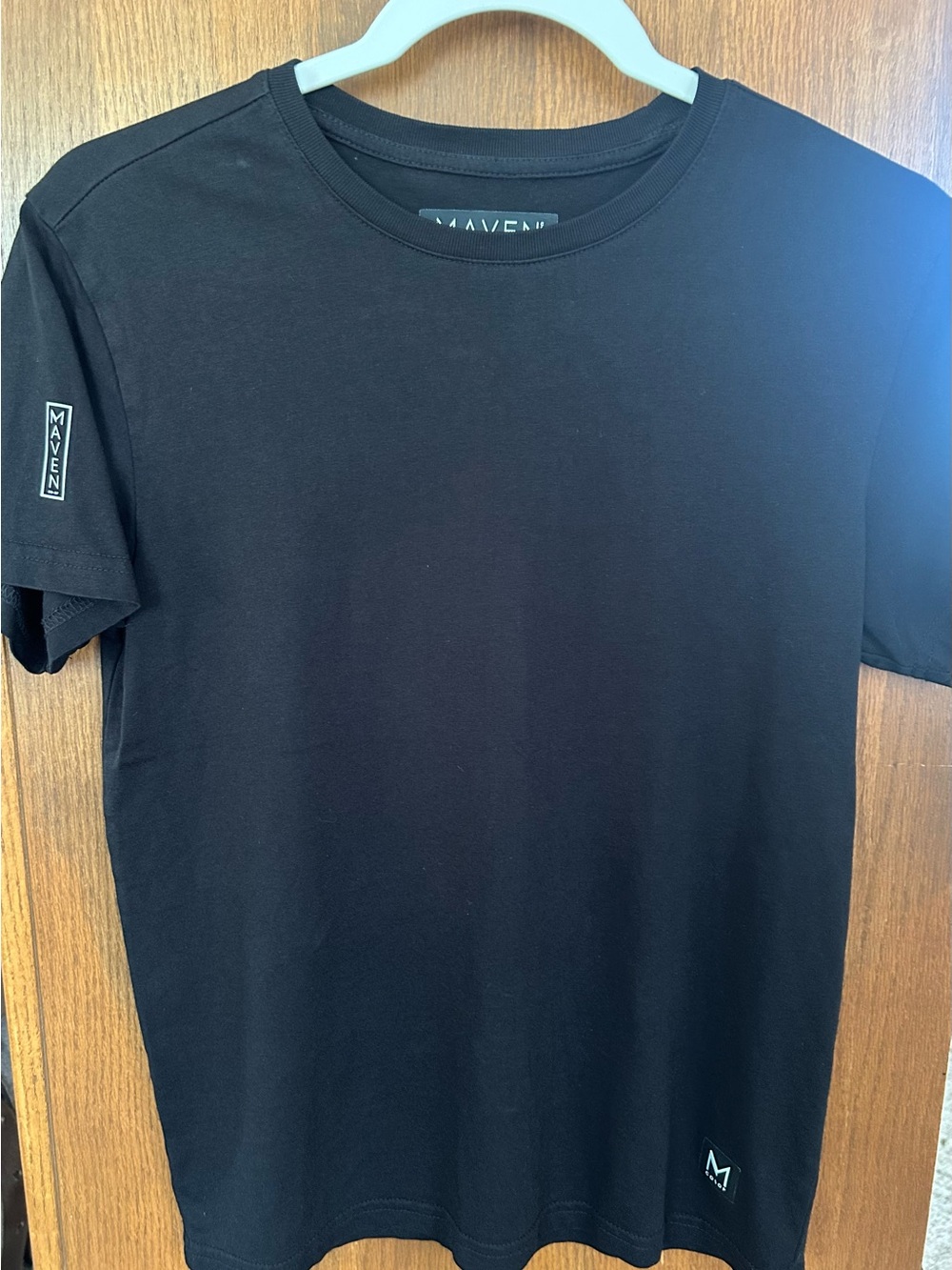 Kids' Black Short Sleeve Crew Neck Tee